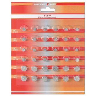 Alkaline Knopfzellen 36er   Sortiment Elektronik