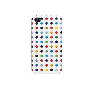 Case Scenario coloured dots Smiley Cover für Apple 