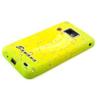 TPU FRUCHT CASE für Samsung Galaxy i9100 S2 BANANA 