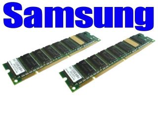 1GB Samsung SD RAM 2x 512MB 133MHz PC133 1024MB SDRAM