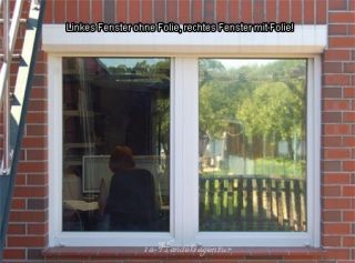 Spiegelfolie Sonnenschutzfolie Folie Fenster 75x300 090