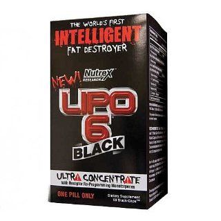 Nutrex Lipo 6 Black Ultra Concentrate 60 Kaps. Drogerie
