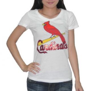 PINK VICTORIAS SECRET Damen MLB St. Louis Cardinals T Shirt / Tee
