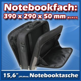 PREMIUM Notebooktasche Laptoptasche 15 15,6 Zoll