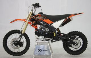 CENKOO XB 33 125cc 17/14 Enduro Cross Dirt Bike Orange
