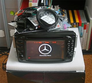 Mercedes Navi A W168 C W203 CLK W208 W209 SLK W170 ML W163 DVB T TMC