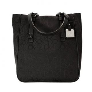 ck Calvin Klein K53060 Shopping Bag Logo Jaquard/Leder schwarz 