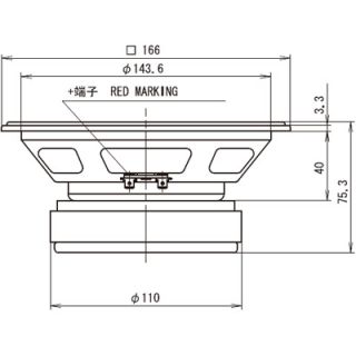 breitbaender aussenmass 166 mm einbaumass 146 mm einbautiefe 75 3 mm