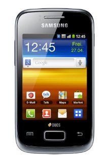 Samsung Galaxy Y Duos S6102 Smartphone (8 cm (3,14 Zoll) Touchscreen