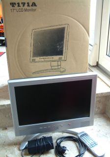 17LCD TV Monitor Fernseher AMW T171A,extrem verstellbar