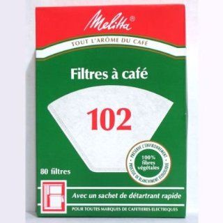 Melitta Filtertüten 102/80 weiß Küche & Haushalt