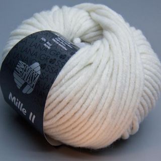 Lana Grossa Mille II 064 antique white 50g