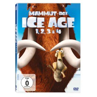 Ice Age 1, 2, 3 & 4 (Mammut Box) [4 DVDs] Carlos Saldanha