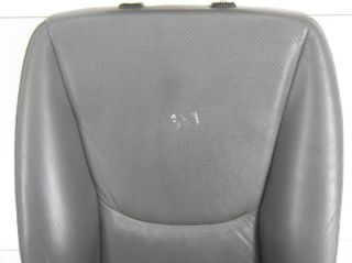 Mercedes W163 ML Sitz Beifahrersitz Ledersitz Grau VR