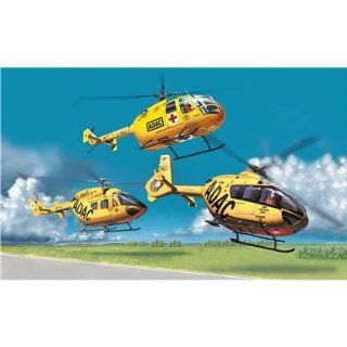 Revell 04441   ADAC Helicopter Set / Bo105 , Bk117,   Maßstab 132