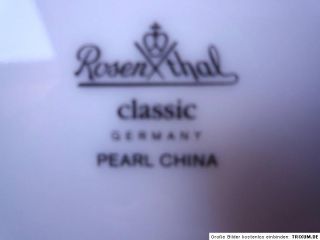 Rosenthal   Platzteller 32 cm mit Goldrand   Rosenthal Classic PEARL
