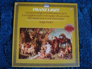 JORGE BOLET Franz Liszt LP Konzertetüden Etudes de Concert LP DECCA