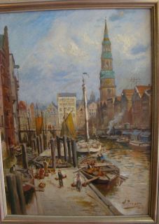 Alfred JENSEN (1859 1935) , 1918  Hamburg  185/13042