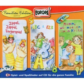 Familien Edition Zippel, Zappel, Fingerspiel / ABC und 123 / Komm