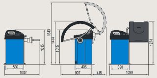 Reifenauswuchtmaschine Ravaglioli G2.120 121 Bj.2005