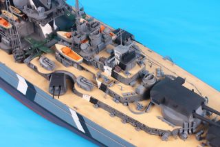 German Battleship Bismarck 1/200 Trumpeter Bausatz 03702 Neuheit