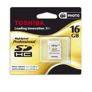 Toshiba 16 GB SDHC High Speed PROFESSIONAL CLASS 10 