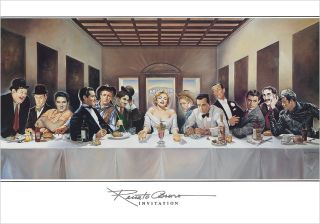 Renato Casaro Invitation Abendmahl Poster Kunstdruck