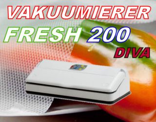 Vakuummaschine , Vakuumierer F 200 DIVA + StarterSet