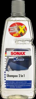 SONAX Xtreme Shampoo 2 in 1   ohne Abledern   1x1 Liter