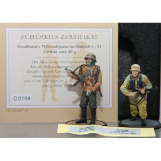 Atlas Deutsche Soldaten des II. Weltkriegs #133  2 Figuren Grenadier