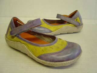 EJECT Schuhe Gr.37 gelb lila frecher Style NEU E215