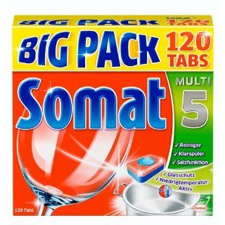 Somat 5 Geschirr Reinger Tabs Drogerie & Körperpflege