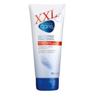 Avon Care Glycerine Hand & Nail Cream with Calcium and Vitamin E. XXL