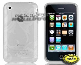 iPhone 3G 3GS Silikon Hülle Schutzhülle Case TPU Cover Etui Tasche