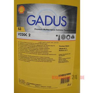 Shell Gadus S3 V220 C 2 18 Kg Mehrzweckfett (ersetzt Albina / Retinax