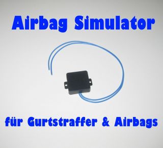 Airbag Gurtstraffer Simulator Mercedes S Klasse W220
