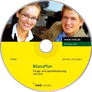 BilanzPlan, 1 CD ROM Ertrags  und Liquiditätsplanung mit Excel