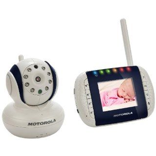Motorola 188608 MBP33 Digitales Babyphone mit 2,8 Zoll Farbdisplay am