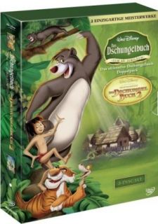 Das Dschungelbuch 1 + 2 (Box Set)  3 DVD NEU 224