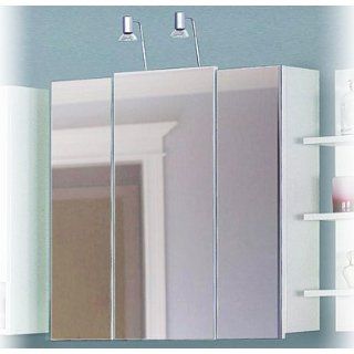 Moderner Badezimmer Spiegelschrank NIZZA   weiß Küche