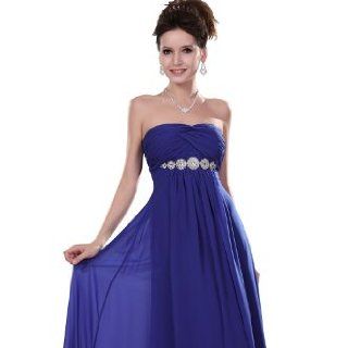 eDressit Blau Neu Elegant schillernd Diamond Abendkleid (00111605)