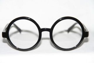 Runde Große Nerd Brille Klarglas Modebrille Geek Shades Glasses