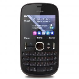 Nokia Asha 200 Graphite Dual Sim Handy 2MP Kamera  Player