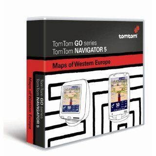 Tomtom Go Karte für Westeuropa auf CD Elektronik