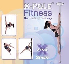 Pole XPert Chrome Dance Pole   Spinning and Static   Free X Pole