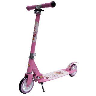 bike*star 145mm Aluminium Scooter Roller   Farbe Pink 