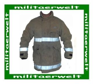 Feuerwehrjacke, Feuerwehrüberjacke, beige, Gr. M regular, °245, °T