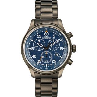 Timex Herren Armbanduhr XL Expedition Chronograph Quarz Edelstahl