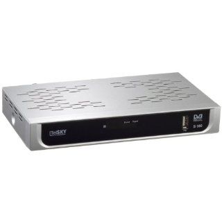 Telsky S 160 HDMI Digitaler Satellitenreceiver silber 