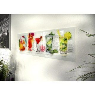 Glasbild Wandbild   chocktail Küche & Haushalt
